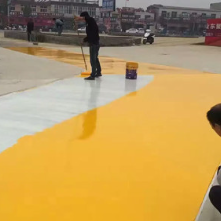 大庆彩色路面喷涂翻新的使用寿命多长